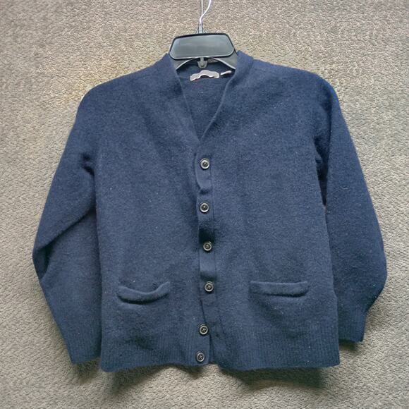 Uniqlo Women Lambswool Button Front Cardigan Sweater - Picture 1 of 7